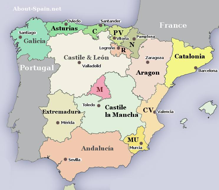 Spanish autonomous communities