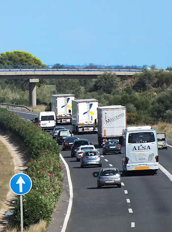 Road in spain