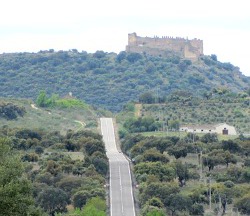 Empty road in rural spain