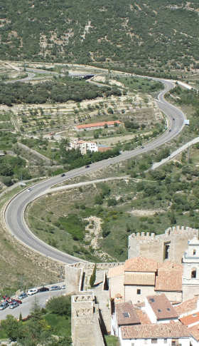 Road in spain