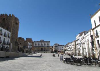 Caceres - Plaza mayor